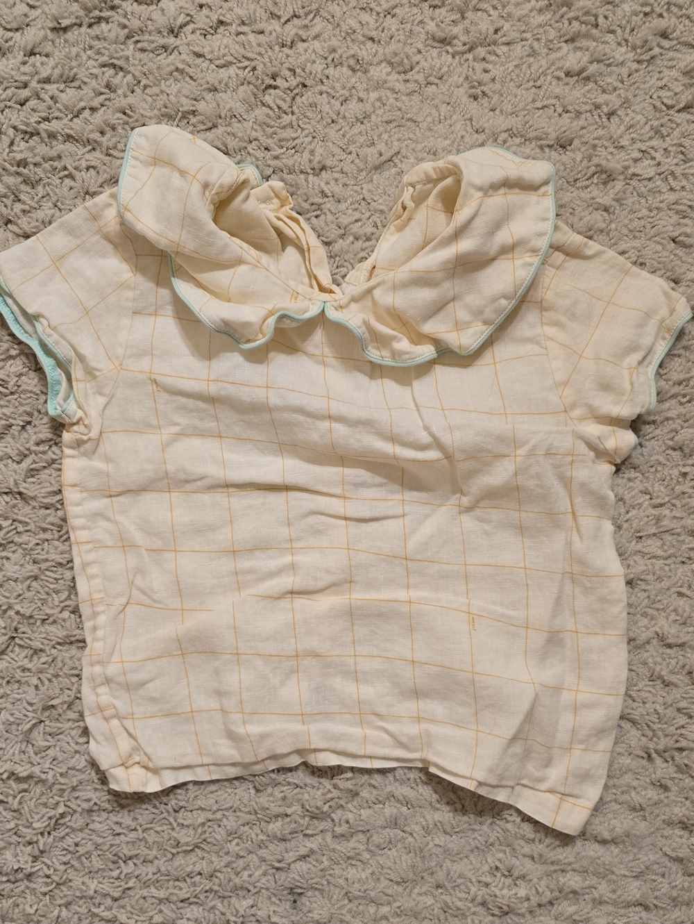 Oeuf Linen Girl Blouse